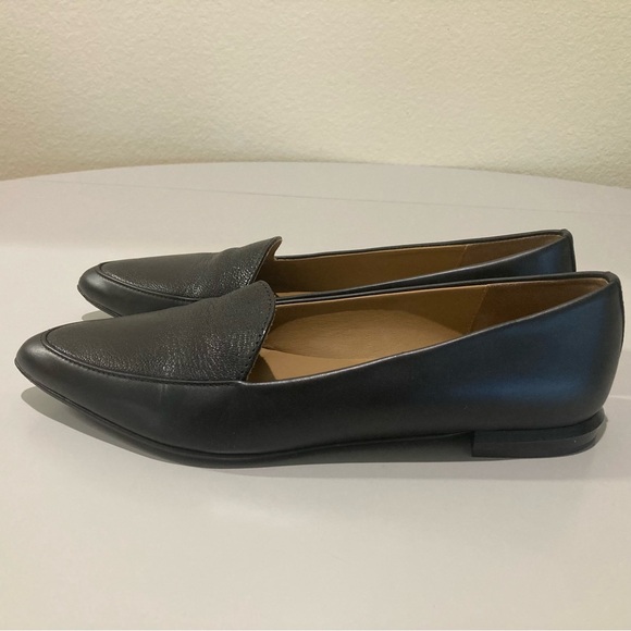 Everlane Black Leather Women's Flats - Picture 3 of 7